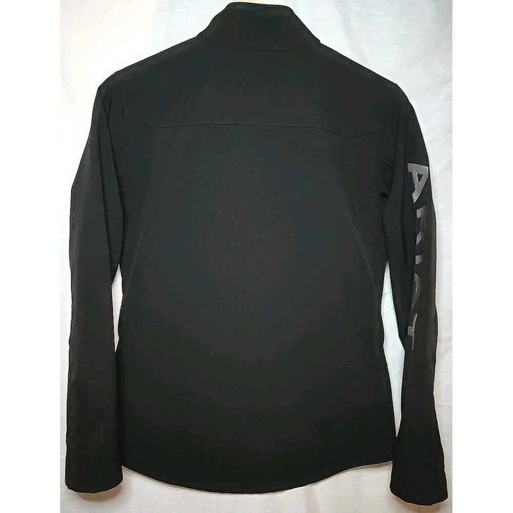 Ariat Women's Team Softshell Jacket, Sz Medium, Black Ariat Tek - Picture 5 of 11